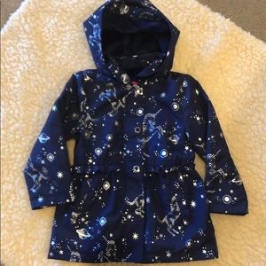 London fog hooded Little girls Jacket